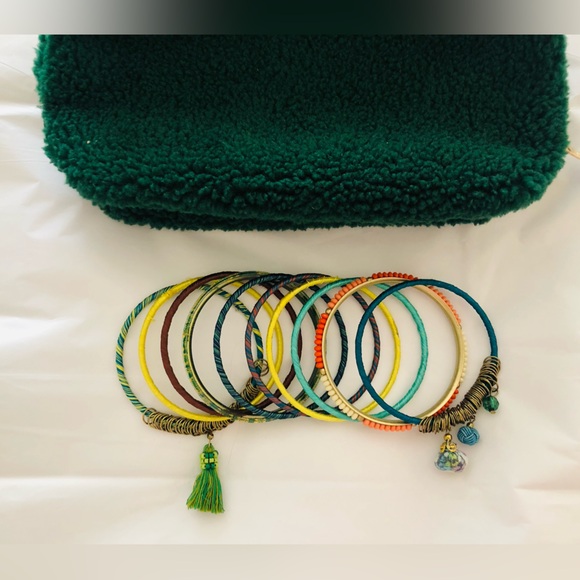 NEIMAN MARCUS BRACELETS BUNDLE 💛💚🧡🤎💙 - Picture 3 of 8